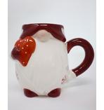 Wichtel Tasse 3D Rot Weiß