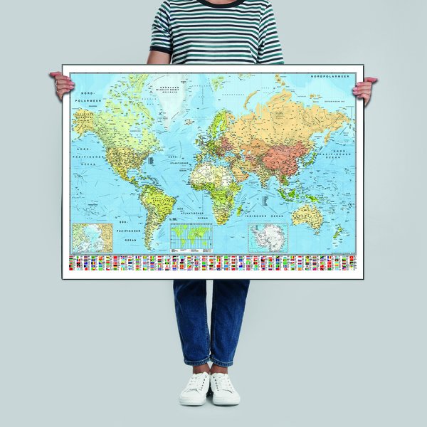 Weltkarte Poster Die Welt