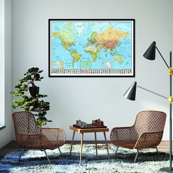 Weltkarte Poster Die Welt