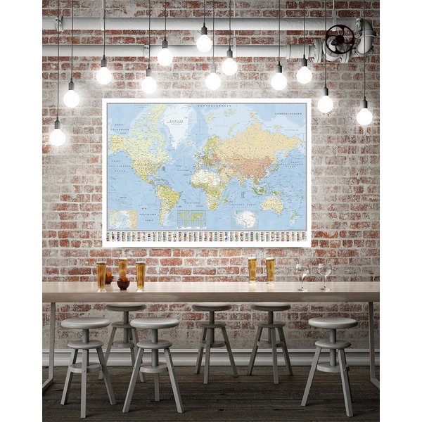 Weltkarte Poster Die Welt