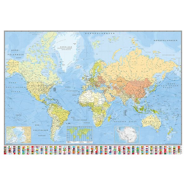 Weltkarte Poster Die Welt