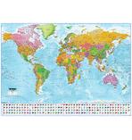 Weltkarte XXL Poster Flaggen