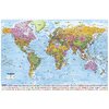 Weltkarte Poster Flaggen