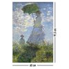 Woman With a Parasol Poster