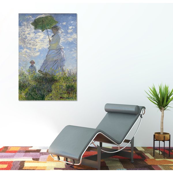 Woman With a Parasol Poster