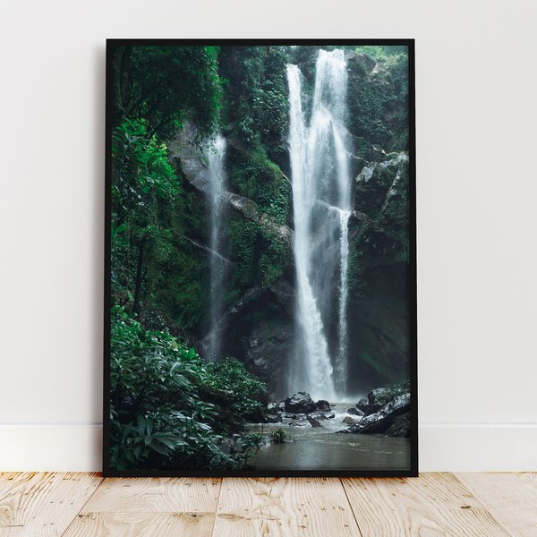 Wasserfall Druck Din A3