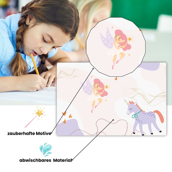 Zauberfee und Einhorn Schreib-