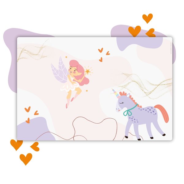 Zauberfee und Einhorn Schreib-