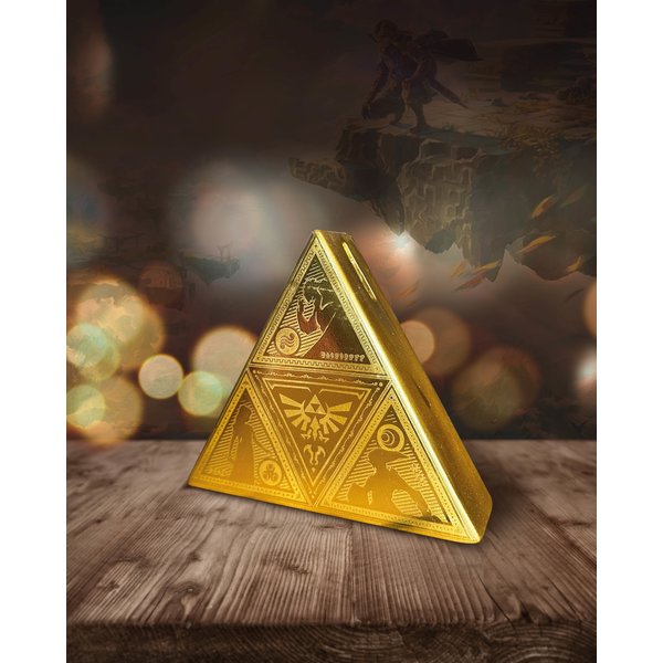 Zelda Spardose Triforce Symbol